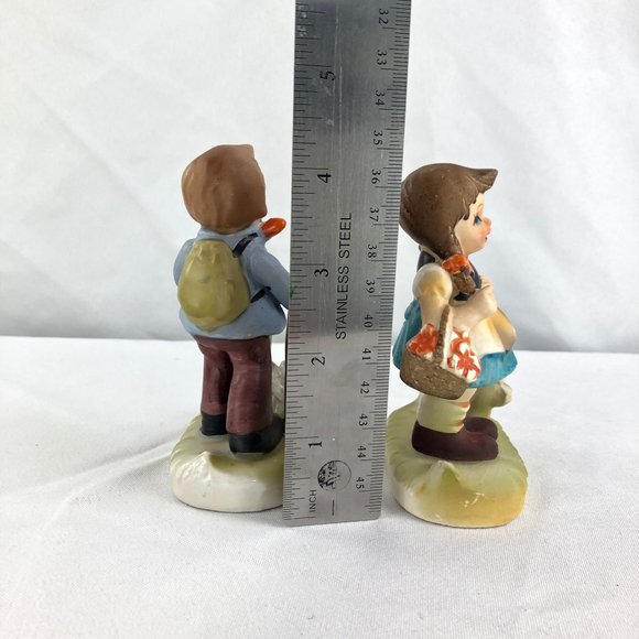 Lot Vintage Ceramic Boy Girl Figurines by CM Inc. Chadwick Japan 50s 60s MCM - Picture 6 of 9